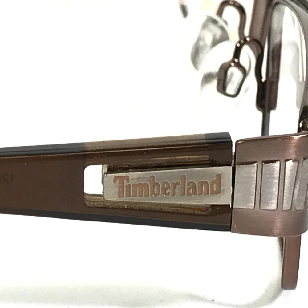 Timberland Small Eyeglasses Frames TB5046 col.046 Brown Rectangular 50-14-125